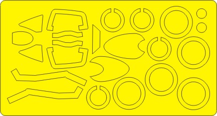 Sukhoi Su20 Painting Masks (Modelsvit 72020) NWAM0778