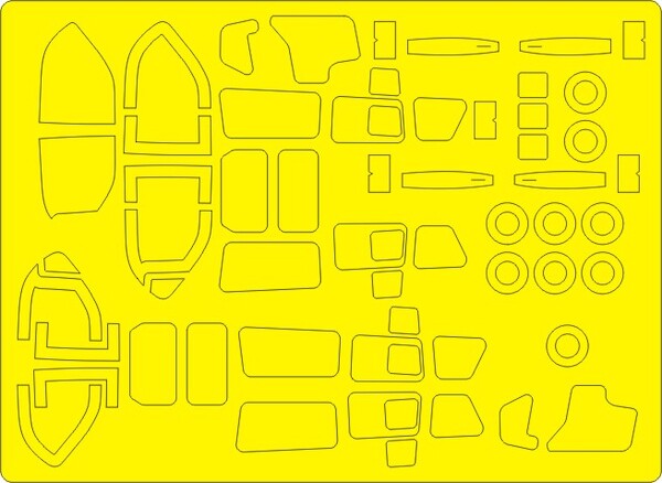 Cessna O2A Skymaster EXPERT Painting Masks (ICM)  NWAM0783