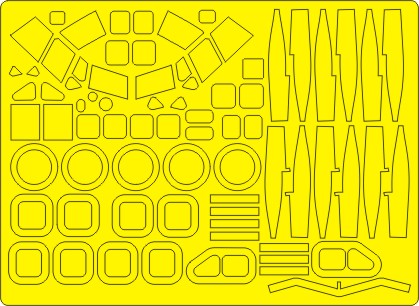 Fairchild C-123K/UC-123K, NC/AC-123K, HC-123B, C-123B Provider ADVANCED Painting Masks (Roden)  NWAM0811