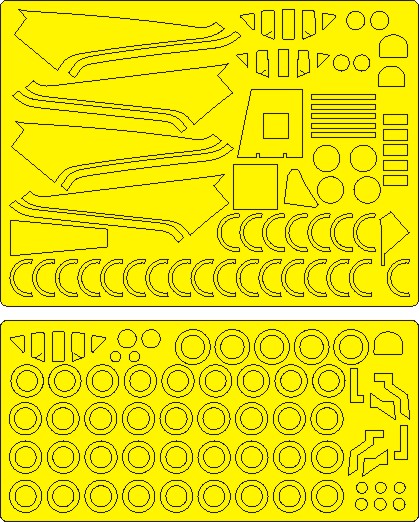 Avro Vulcan B2 ADVANCED Painting Masks (New Airfix A12011) NWAM0914