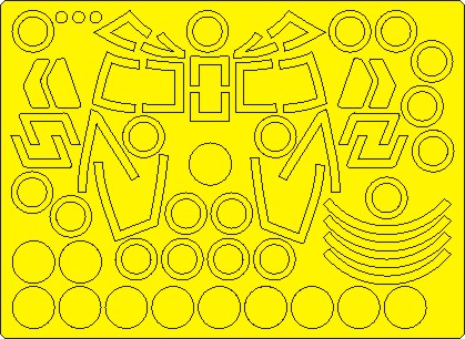 CH47A Chinook BASIC Painting Masks (Hobby Boss) NWAM0943