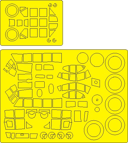 Mistel S3 BASIC Painting Masks (ICM)  NWAM0962