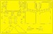 F104A/CF Starfighter Tail Section Painting Masks (Kinetic) NWAM0972