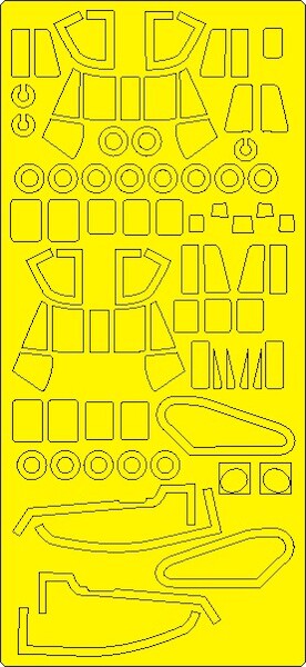 Sikorsky SH-3D/G/H SH-3D+Apollo S-61A AEW.2 Sea King EXPERT Painting Masks (Dragon/Cyber Hobby) NWAM0977