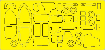 Cessna O2A Skymaster BASIC Painting Masks (Revell)  NWAM0986
