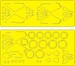 F117 ADVANCED Painting Masks (Academy) NWAM0997
