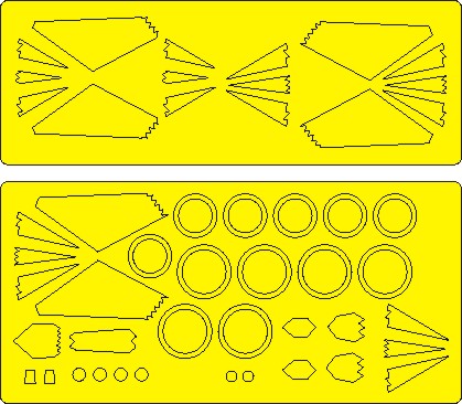 F117 EXPERT Painting Masks (Academy)  NWAM0998