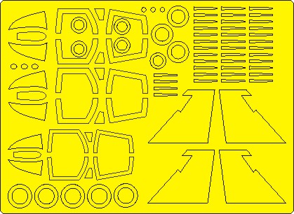 F4E Phantom II ADVANCED Painting Masks (Fine Molds)  NWAM1017