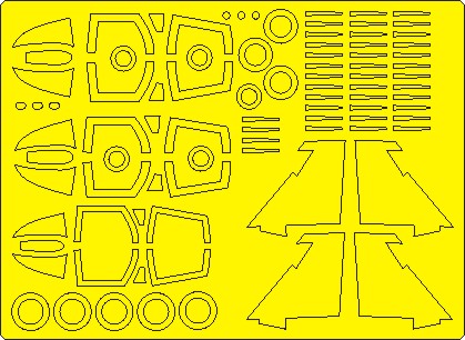 F4EJ Phantom II EXPERT Painting Masks (Fine Molds) NWAM1022