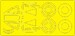 A10A/C Thunderbolt BASIC Painting Masks (Hobby Boss) NWAM1025
