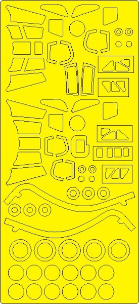 Mil Mi4 'Hound" EXPERT Painting Masks (Trumpeter) NWAM1028