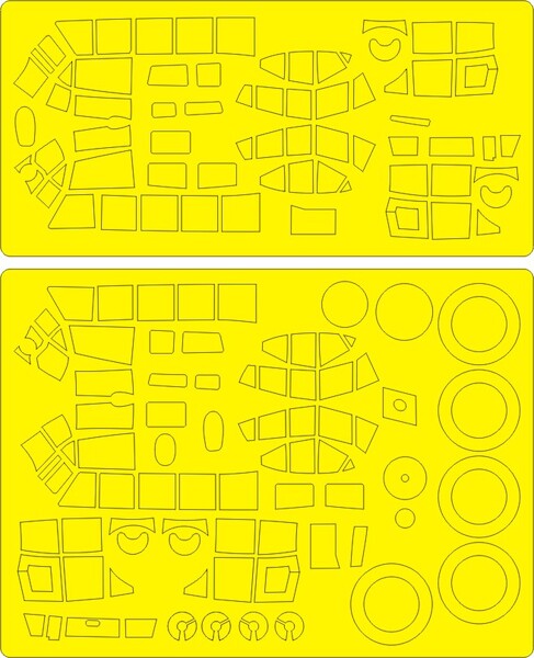Junkers Ju88A-8 Paravane EXPERT Painting Masks (ICM) NWAM1030