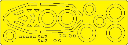 F35A Lightning BASIC Painting Masks (Tamiya)  NWAM1037