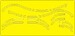 B17F Flying Fortress Camouflage Detail Painting Masks (Hong Kong Models) NWAM1051