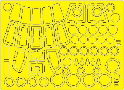 Mil  Mi8MT Hip BASIC Painting Masks (Zvezda)  NWAM1062