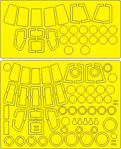 Mil Mi8MT Hip EXPERT Painting Masks (Zvezda) NWAM1063