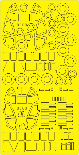 Sikorsky CH53D EXPERT Painting Masks (Academy) NWAM1065