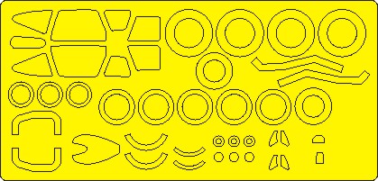 Sukhoi Su22UM3 BASIC Painting Masks (Modelsvit)  NWAM1071