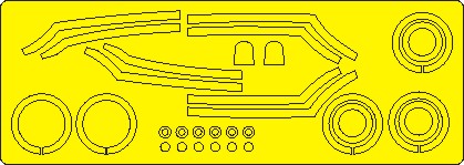 F22A Raptor BASIC Painting Masks (I Love Kit)  NWAM1100