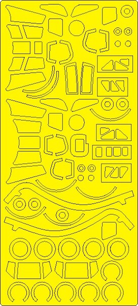 Mil Mi4A Hound EXPERT Painting Masks (Trumpeter) NWAM1106