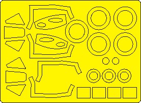 De Havilland Vampire FB5/FB9 EXPERT Painting Masks (Airfix)  NWAM1133