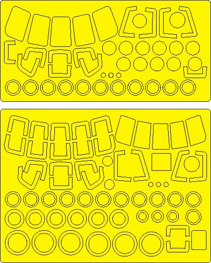 Mil Mi17 Hip H EXPERT Painting Masks (Trumpeter) NWAM1140