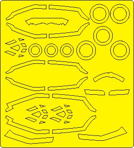 F-35A Lightning II EXPERT Painting Masks (Tamiya)  NWAM1142