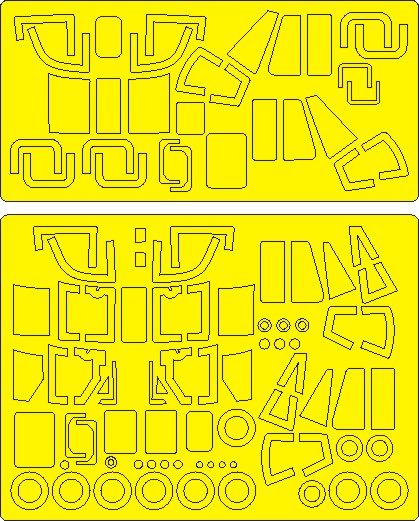 Westland Sea King HAS.1/HAS.5/HU.5 EXPERT Painting Masks (Airfix) NWAM1160