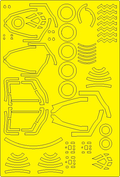 F35B Lightning EXPERT Painting Masks (Tamiya)  NWAM1164