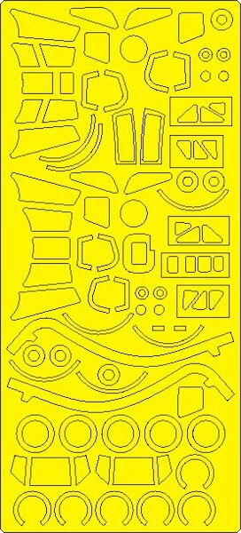 Mil Mik4AV 'Hound" EXPERT Painting Masks (Trumpeter) NWAM1170