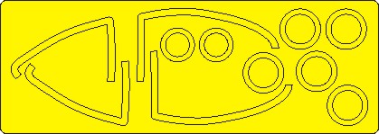 YF23 BASIC Painting Masks (Hobby Boss) NWAM1188