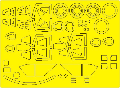 Mikoyan MiG21Bis/MF/MFN/SMT Fishbed EXPERT Painting Masks (Eduard) NWAM1194