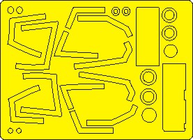 Bell AH1Z Viper BASIC Painting Masks (Kitty Hawk/ Zimi) NWAM1221