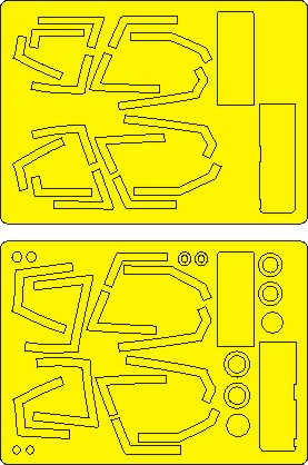Bell AH1Z Viper EXPERT Painting Masks (Kitty Hawk/ Zimi) NWAM1222
