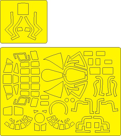 B24J Liberator BASIC Painting Masks (Hobby Boss) NWAM1229