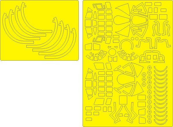 B24J Liberator EXPERT Painting Masks (Hobby Boss) NWAM1230