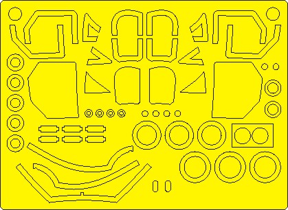 Kamov Ka52 Alligator BASIC Painting Masks (Zvezda) NWAM1234