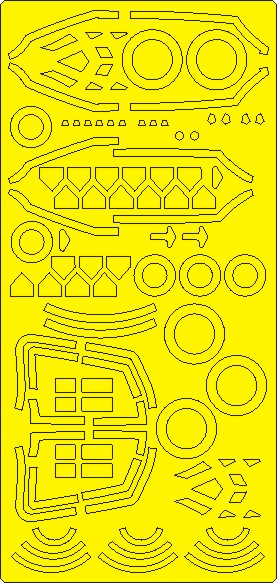 F35C Lightning II EXPERT Painting Masks (Tamiya) NWAM1278