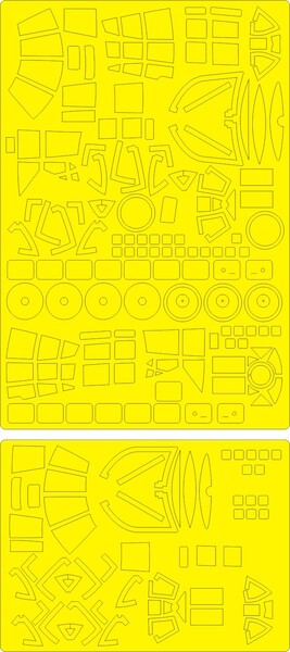 Captured Heinkel He111 EXPERT Painting Masks (ICM)  NWAM1311