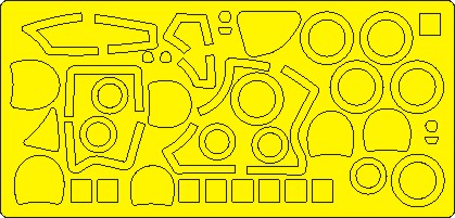 Mil Mi35M Hind E ADVANCED Painting mask (Trumpeter) NWAM1321