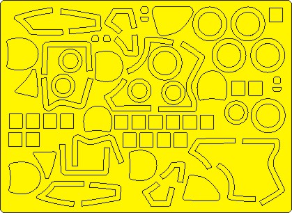 Mil Mi35M Hind E EXPERT Painting mask (Trumpeter)  NWAM1322