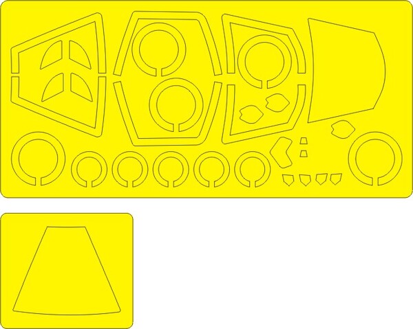 Rafale M BASIC Painting mask (Academy) NWAM1337