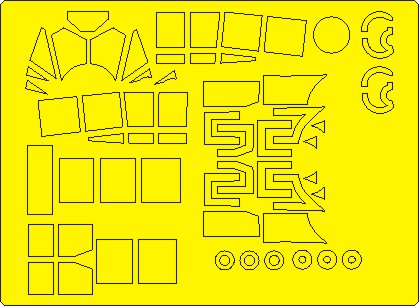 Fieseler Fi156C Storch BASIC Painting mask (Tamiya)  NWAM1340