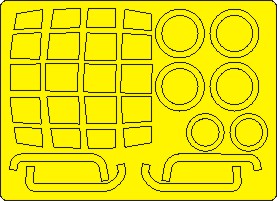 Imperial Japanese Army Ki74-II Kai BASIC Painting mask (Modellcollect)  NWAM1343