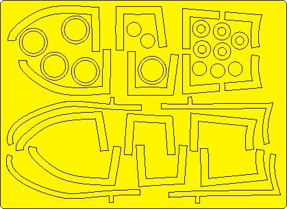 A12 / A12 Avenger II EXPERT Painting mask (Modelcollect)  NWAM1361