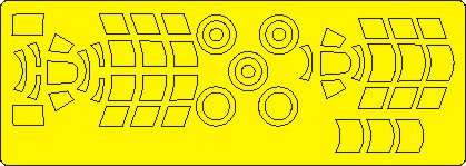 Hawker Hurricane MKI (Sea Hurricane, Tropical) EXPERT Painting mask (Airfix) NWAM1370