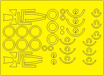 P47M Thunderbolt EXPERT Painting mask (MiniArt)  NWAM1377