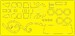 Messerschmitt Me410A-1/U2/U4 Painting mask (Airfix) NWAM1425