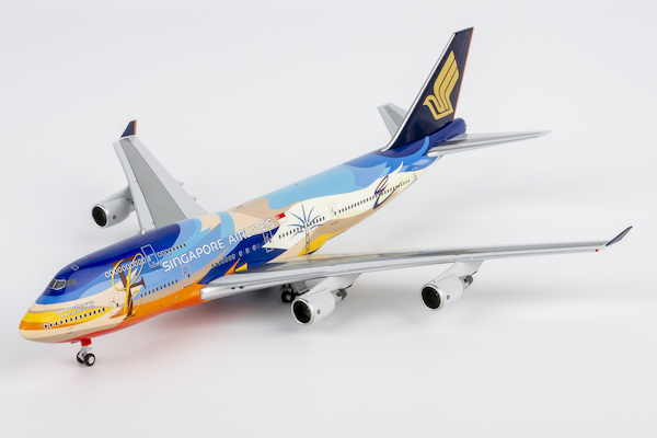 Boeing 747-400 Singapore Airlines "Tropical" 9V-SPL 04011