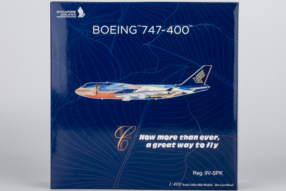 NG Models 04012 Boeing 747-400 Singapore Airlines 